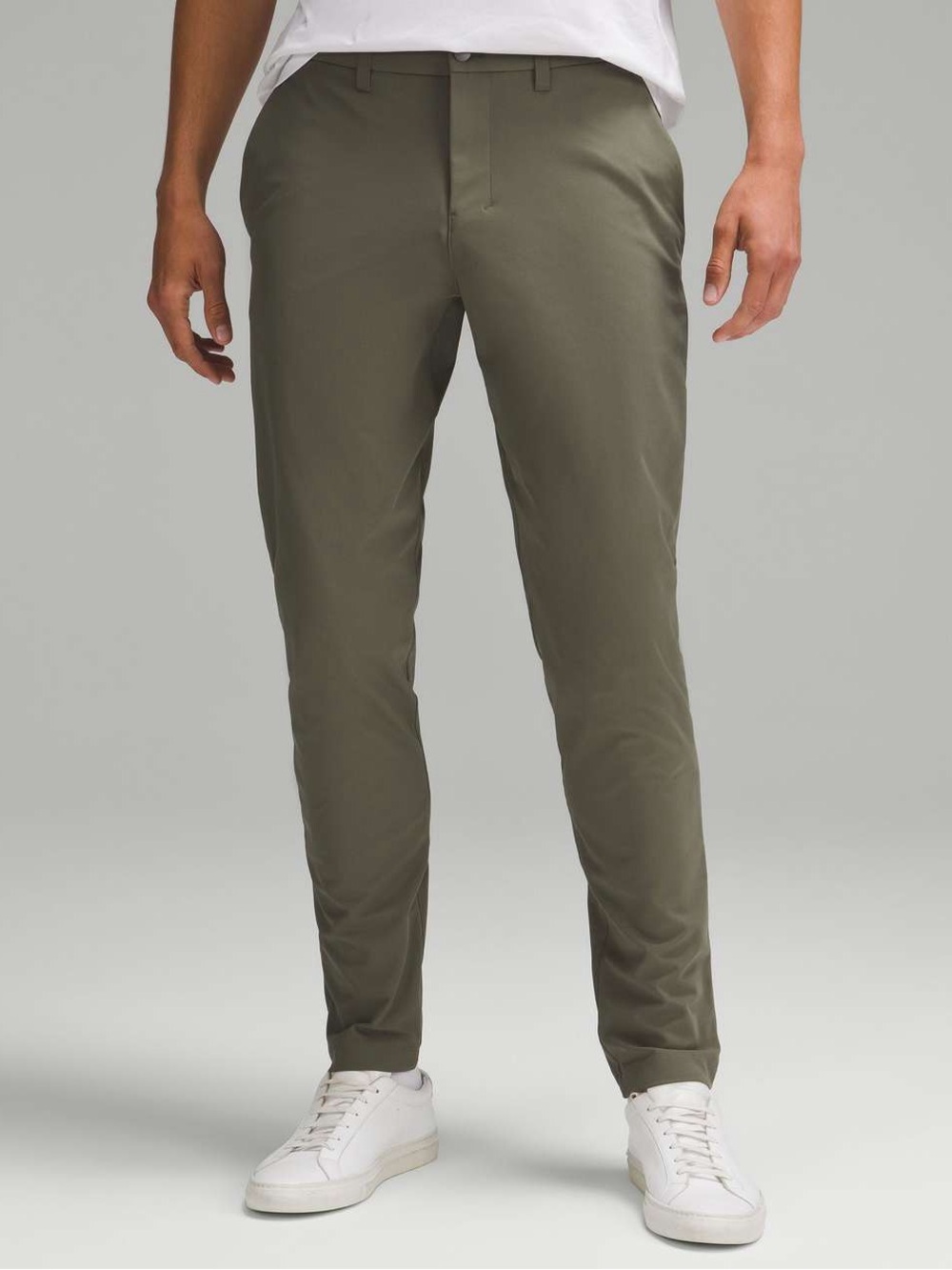 Lululemon Men ABC Pant Classic Fit Warpstrwam Green Performance Trousers 31x29